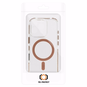 Tel Protect Strap Clear чехол для Iphone 17 Pro золотой