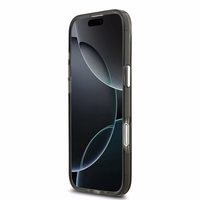 GUESS dėklas telefonui IPHONE 17 Air, suderinamas su MagSafe GUHMP17MHGTMLCGK (IML gradientas su trikampiu logotipu) juodas