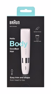 Braun Series 1 BS1000 – триммер для тела, бело-серебристый