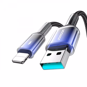 USB laidas Joyroom S-A42 juodas Lightning 120cm