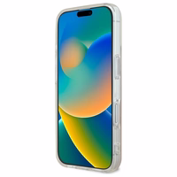 Guess IML 4G Magnetinis dėklas iPhone 16 Plus - rožinis