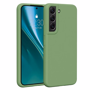 Etteri silikoninis dėklas telefonui Samsung Galaxy S22 - šviesiai žalias