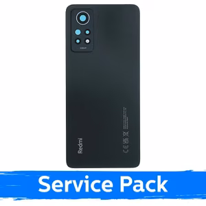 Galinis dangtelis suderinamas su Xiaomi Redmi Note 12 Pro 4G / Graphite Gray / (Service Pack)