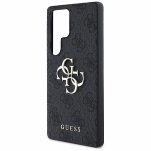 Guess Big 4G Logo Classic Logo dėklas telefonui Samsung Galaxy S25 Ultra juodas