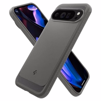 Spigen Rugged Armor dėklas telefonui Google Pixel 9 Pro XL - pilkas