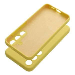 Silikoninis dėklas 2mm XIAOMI REDMI 15C citrininis