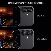 "Tech-Protect Camring Fit+" fotoaparato dangtelis, skirtas "Xiaomi Redmi Note 15 Pro 5G / 15 Pro+" - juodas