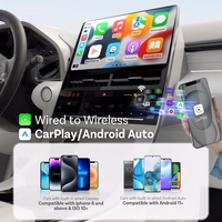 Belaidis CarPlay/Android Auto adapteris Ottocast Mini Cube juodas