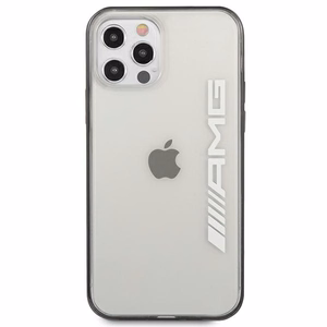 AMG Metalinis dažytas iPhone 12 Pro Max dėklas - skaidrus