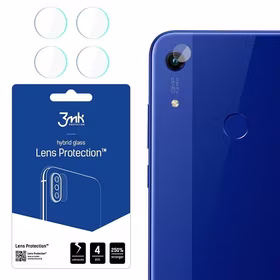 Hibridinis stiklas 3MK Hibridinis stiklas kameros HUAWEI HONOR 8A skirtas kamerai 4 vnt.