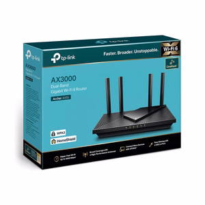 „TP-Link Archer AX55“ AX3000 dviejų dažnių Wi-Fi 6 maršrutizatorius