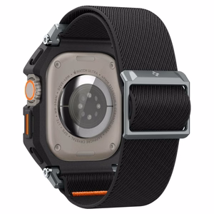 Spigen Lite Fit Pro dėklas su dirželiu Apple Watch Ultra 1 / 2 (49mm) - matinė juoda