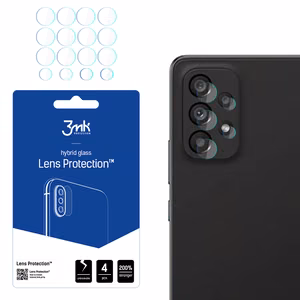 3MK Lens Protect Sam A53 5G A536 Kameros objektyvo apsauga 4 vnt.