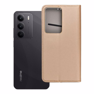 Flip case for Realme C75 Smart Case Book gold