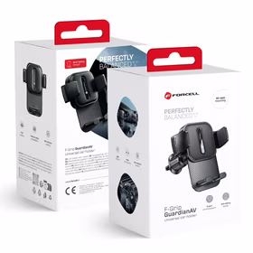 FORCELL F-GRIP GuardianAV automobilio laikiklis oro angai juodas