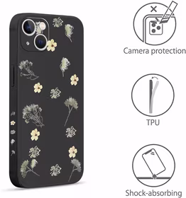 Pnakqil Dėklas Iphone 15 Pro Flowers 1