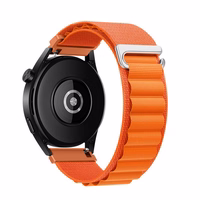 FORCELL F-DESIGN FS05 dirželis SAMSUNG laikrodžiui 22 mm oranžinis
