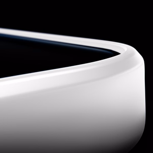 "3mk Smoke MagCase" dėklas "iPhone 17 Pro" - baltos spalvos permatomas