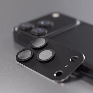 Etteri full camera lens guard for iPhone 17 Pro juodas
