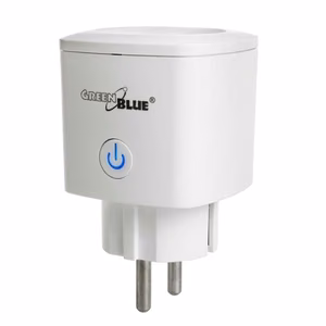 GreenBlue WiFi nuotoliniu būdu valdoma rozetė Android/iOS/Alexa/Google Home energijos suvartojimas laikmatis maks. 3680W tipas F GB720 F