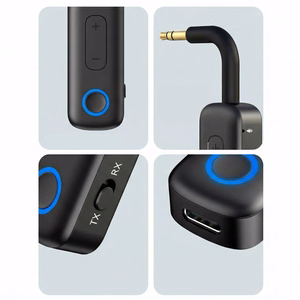 Tech-Protect Ultraboost AU02 Bluetooth 5.4 garso adapteris - juodas