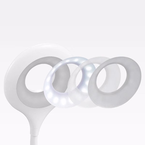 Mini Wozinsky Wireless LED Reading Lamp with Clip + USB-C Cable - White