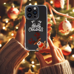 TEL PROTECT Kalėdinis dėklas telefonui Samsung A34 5G Dizainas 1 Skaidrus