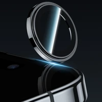 Benks Grūdintas stiklas Glass Warrior metalinis objektyvo apsauginis stiklas kamerai Iphone 17 Air (lęšio 1 vnt.) juodas