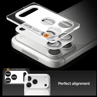 Spigen Optik Pro XL Camera Lens Glass for iPhone 17 Pro Max - Silver
