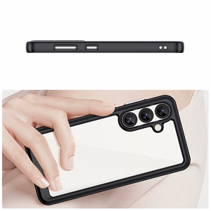 Outer Space Case with Gel Frame for Samsung Galaxy S25 - Black
