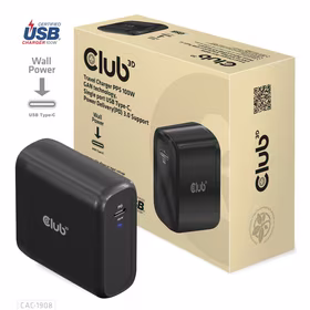 Kelioninis USB-C įkroviklis 100W CAC-1908EU Club3D