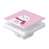 Dekoratyvinis dangtelis / gaubtelis T5 SONOFF Cartoon 1C jutikliniam jungikliui