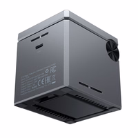 Acefast E18 Rubiko kubo 3 viename indukcinis įkroviklis - juodas