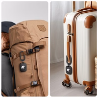 Tech-Protect Velar deklas Apple AirTag 1 / 2 - Juodas