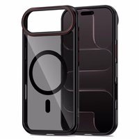 Tech-Protect MagHybrid MagSafe dėklas iPhone Air juodas ir raudonas