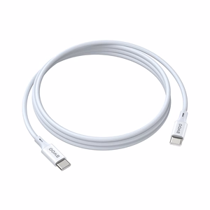 BWOO Kabelis USB-C - USB-C 1m 60W ABS + TPE X282 C-C baltas