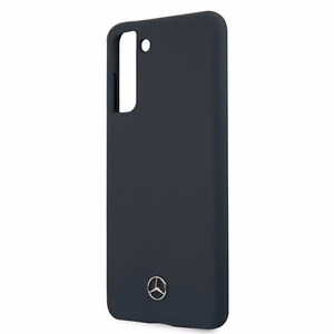 Dėklas telefonui Mercedes Silikoninis Line dėklas Samsung Galaxy S21 mėlynas