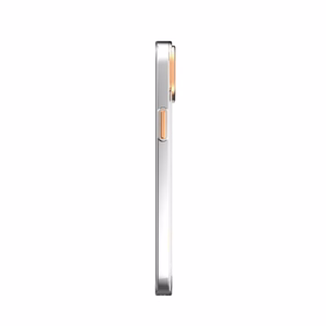 Moshi iGlaze dėklas, skirtas iPhone 14 Plus, suderinamas su MagSafe, skaidrus su „Sunset Gold“ spalvos detalėmis