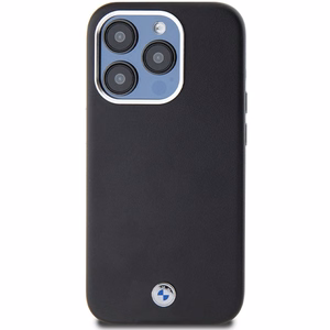 BMW parašas apvyniotas metalinis magnetinis dėklas telefonui iPhone 14 Pro Max - juodas
