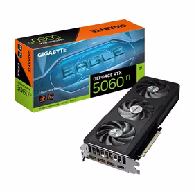 GIGABYTE GeForce RTX 5060 Ti EAGLE MAX OC 8G NVIDIA 8 GB GDDR7 - grafinė plokštė