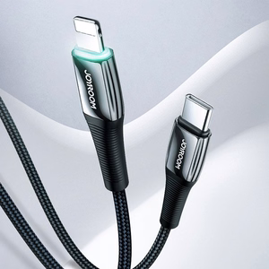 Joyroom S-1224K2 USB-C / Lightning PD kabelis 20W 2.4A 1.2m - raudonas
