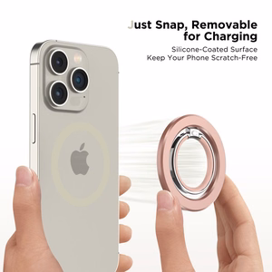 Tech-Protect MMR300 magnetinis laikiklis / žiedas su MagSafe - rožinis