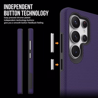 Dėklas Perfectionists Triangle Case Samsung S908 S22 Ultra 5G violetinis