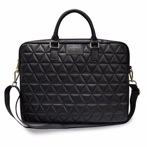 Guess dygsniuota rankinė 16" nešiojamajam kompiuteriui – juoda