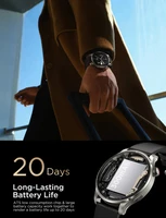 Išmanusis laikrodis Joyroom JR-FV1 Venture Series (Make/Answer Call) Sunset Grey