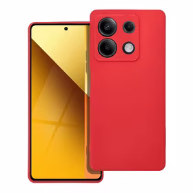 Minkštas dėklas telefonui XIAOMI Redmi Note 13 5G raudonas