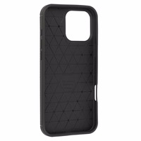 Tel Protect Carbon Elite dėklas Iphone 16 Pro Max - juodas
