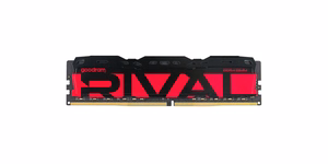 DDR4 16GB 3200MHz UDIMM goodram RIVAL švytinti raudona