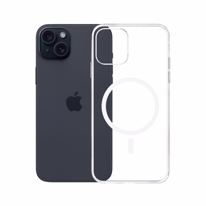 3mk Skaidrus Magnetinis dėklas Apple iPhone 15 Plus - skaidrus