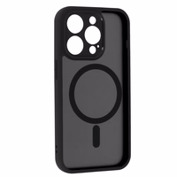 Pilnai matinis Mag dėklas telefonui Iphone 14 Pro juodas